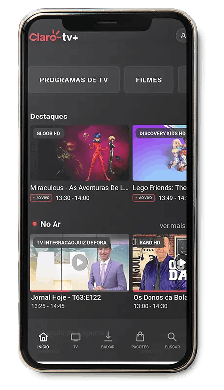 app claro tv mais